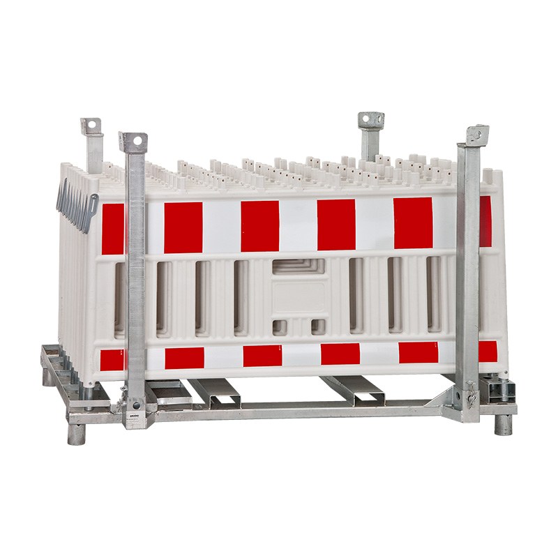 Lager- und Transportgestell IDEAL von WEMAS für 20 Absperrschrankengitter – Bild 3