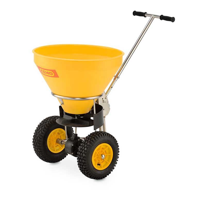 CEMO Streuwagen SW 50-E, mit Edelstahlrahmen