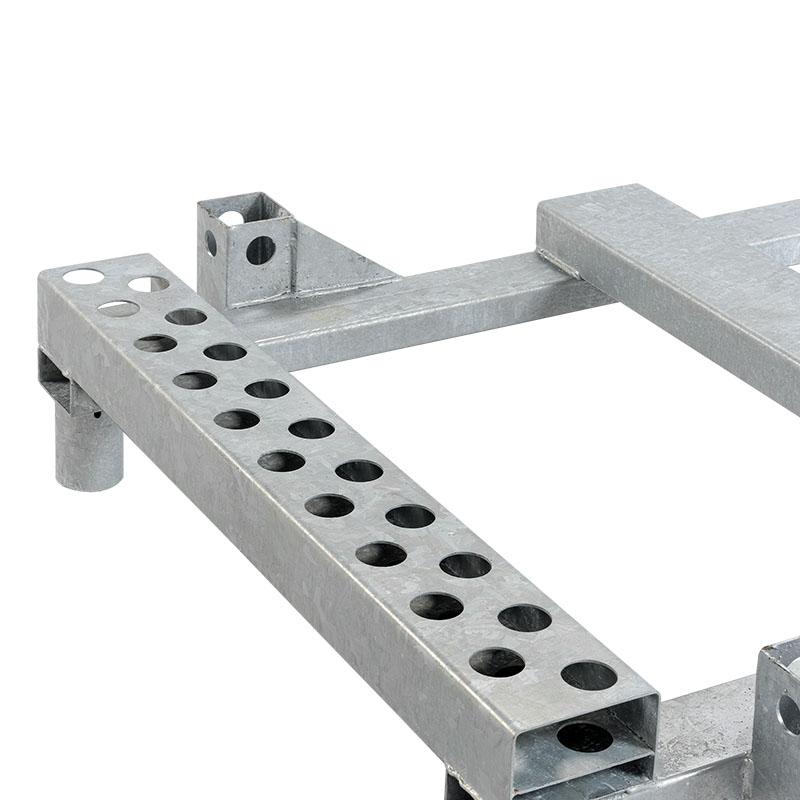 Lager- und Transportgestell IDEAL von WEMAS für 20 Absperrschrankengitter – Bild 7