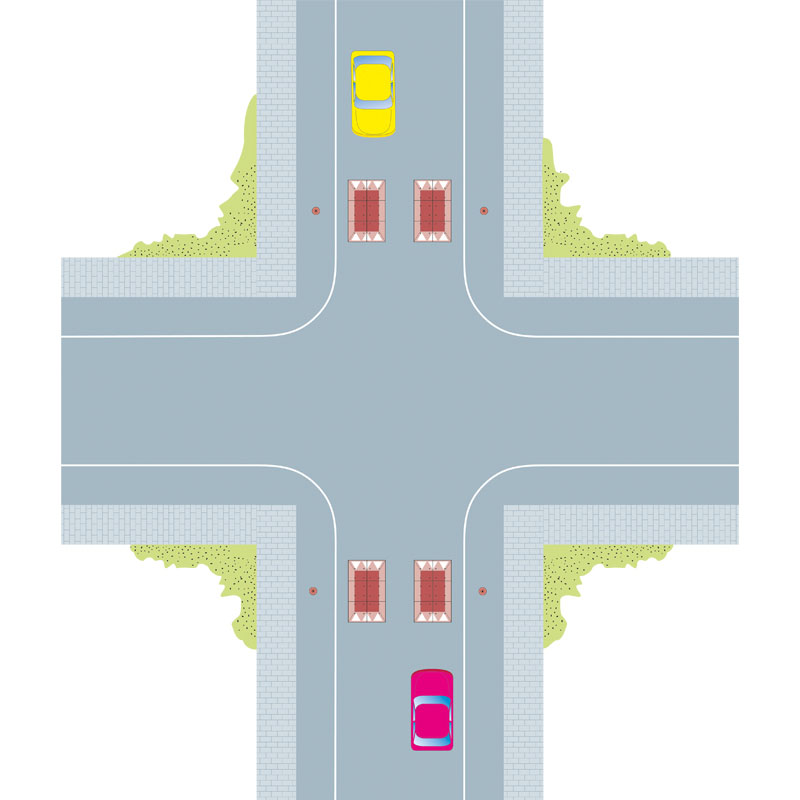 Berliner Kissen EU GAMMA Moravia, Höhe 65 mm, 10-30 km/h – Bild 8