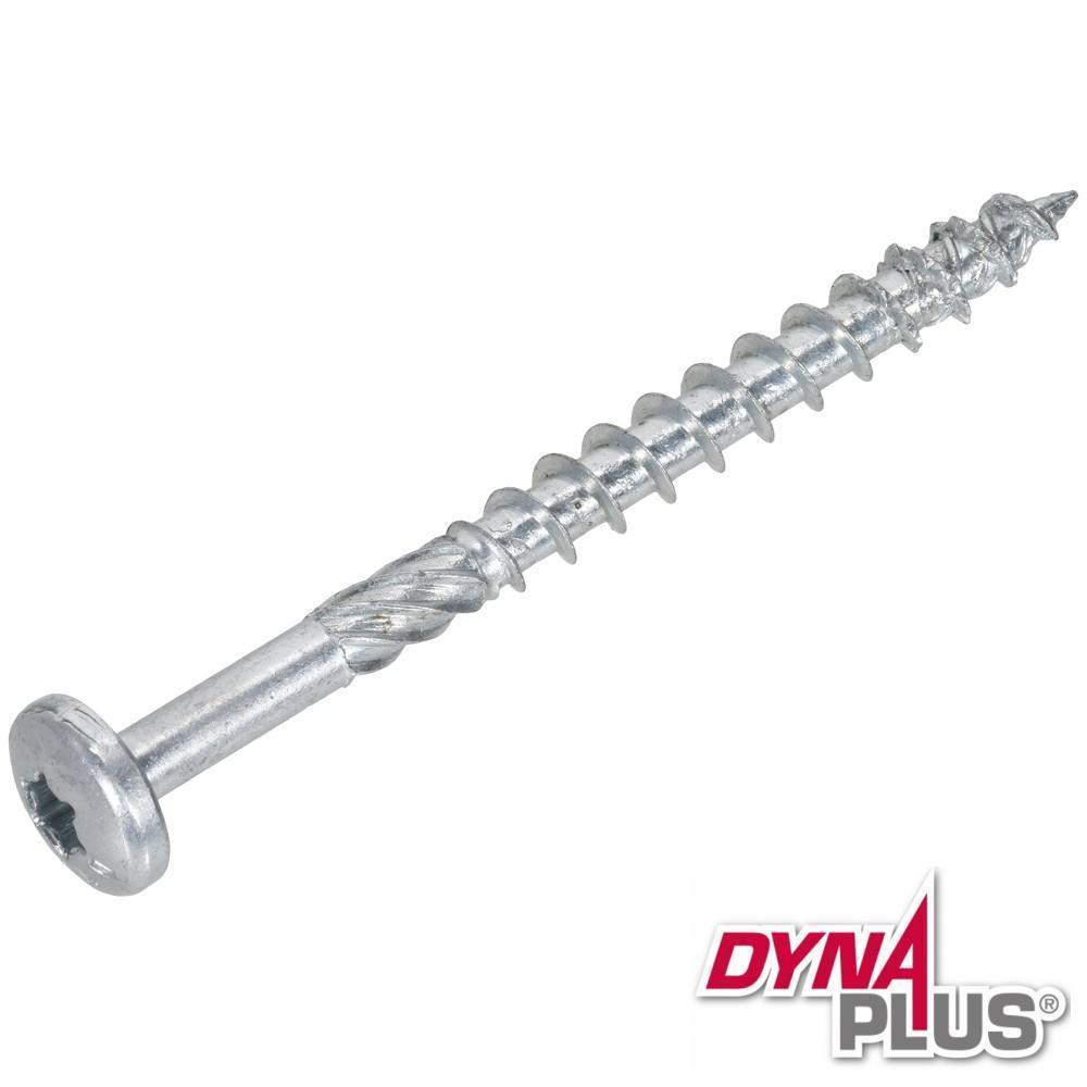 Dynaplus Schrauben verzinkt TORX TX-25 Zylinderkopf 5 x 70 mm 200 Stück – Bild 2