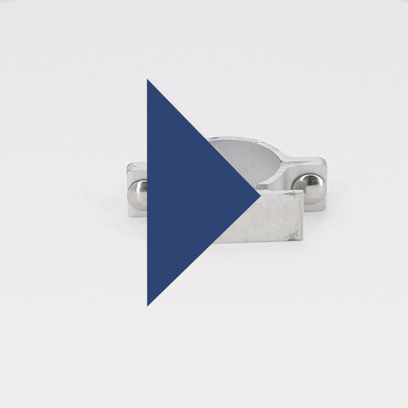 Alform-Klemmschelle LS Ø 60 und 76 mm, ein- oder doppelseitig – Bild 5