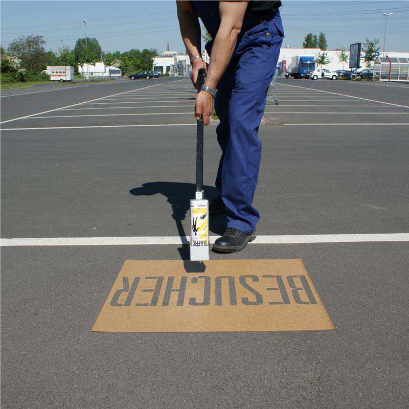 Schablonensatz KIT Zebra mit 12 Schablonen, Gesamtlänge 8,60 m – Bild 3