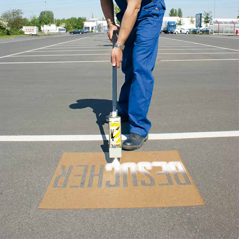 Schablonensatz KIT Zebra mit 12 Schablonen, Gesamtlänge 8,60 m – Bild 4