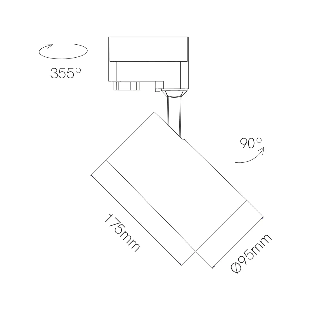Beneito Faure – Zoom Spot für 3-Phasen-Stromschiene – Bild 7