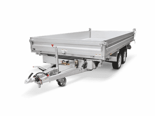 HTK 3500.37 Humbaur Dreiseitenkipper, 3S-Kipper, 3500 kg/2485 kg Nutzlast, E+Handpumpe• – Bild 3