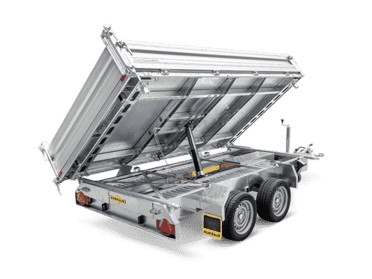 HTK 3500.37 Humbaur Dreiseitenkipper, 3S-Kipper, 3500 kg/2485 kg Nutzlast, E+Handpumpe• – Bild 4