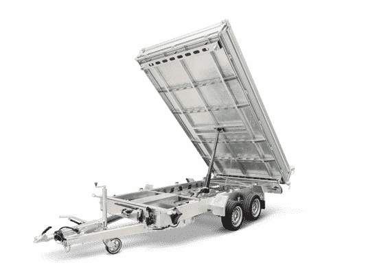 HTK 3500.37 Humbaur Dreiseitenkipper, 3S-Kipper, 3500 kg/2485 kg Nutzlast, E+Handpumpe• – Bild 2