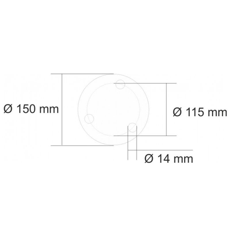 Fahrradanlehnbügel aus Edelstahl Ø 48 mm, mit/ohne Querholm, Einbetonieren oder Aufdübeln – Bild 7