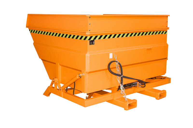 Kippbehälter Typ BKC-H, Großraum, hydraulisch, Fassungsvermögen 4m³