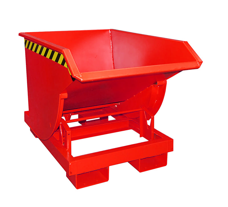Kippbehälter Typ BKM 50, mit Seilzug, Fassungsvermögen 0,5m³ – Bild 3