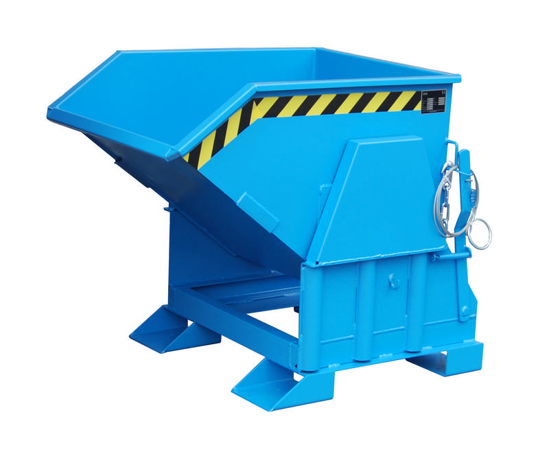 Kippbehälter Typ BK, , Kippen per Seilzug, Fassungsvermögen 0,3m³ – Bild 4