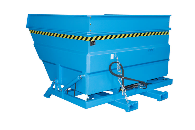 Kippbehälter Typ BKC-H, Großraum, hydraulisch, Fassungsvermögen 4m³ – Bild 4