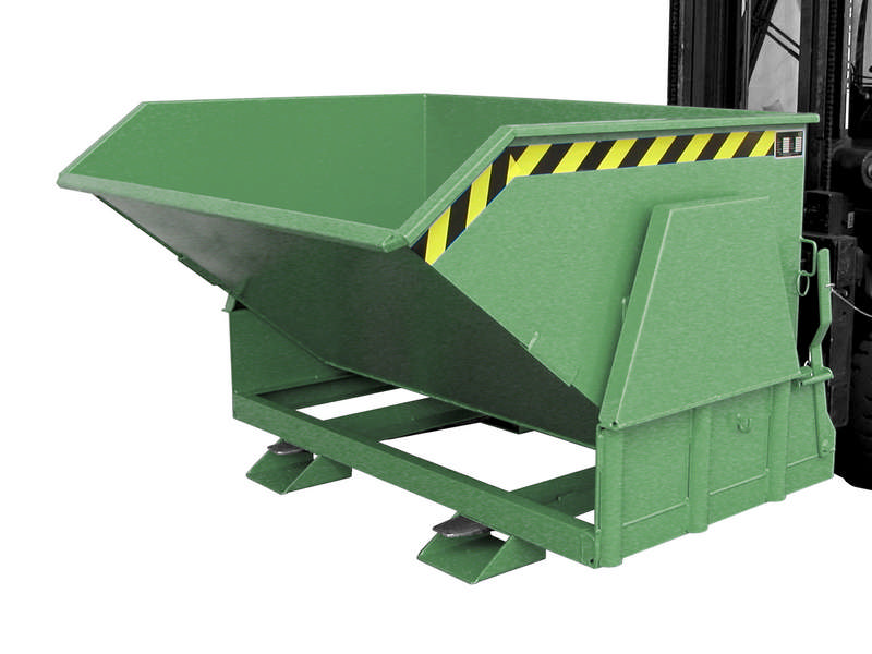 Kippbehälter Typ BK, Kippen per Seilzug, Fassungsvermögen 1,2m³ – Bild 5