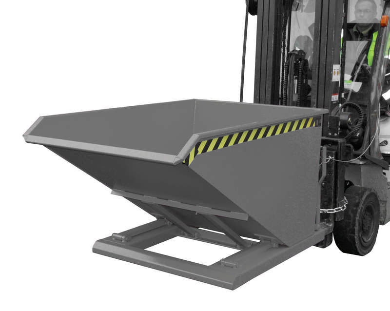 Kippbehälter Typ NK 100, geringe Bauhöhe, Fassungsvermögen 1m³ – Bild 6