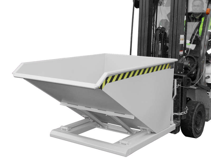 Kippbehälter Typ NK 100, geringe Bauhöhe, Fassungsvermögen 1m³ – Bild 7