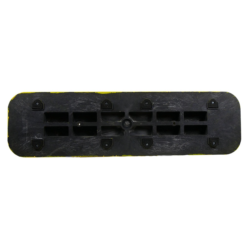 Leitboy Fußplatte L54 horizont, für alle Leitboys & Poller, 1000 x 280 mm, gelb & weiß – Bild 5