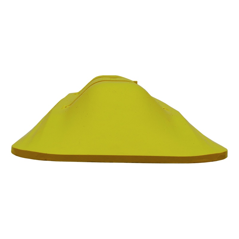 Leitboy Fußplatte L54 horizont, für alle Leitboys & Poller, 1000 x 280 mm, gelb & weiß – Bild 4