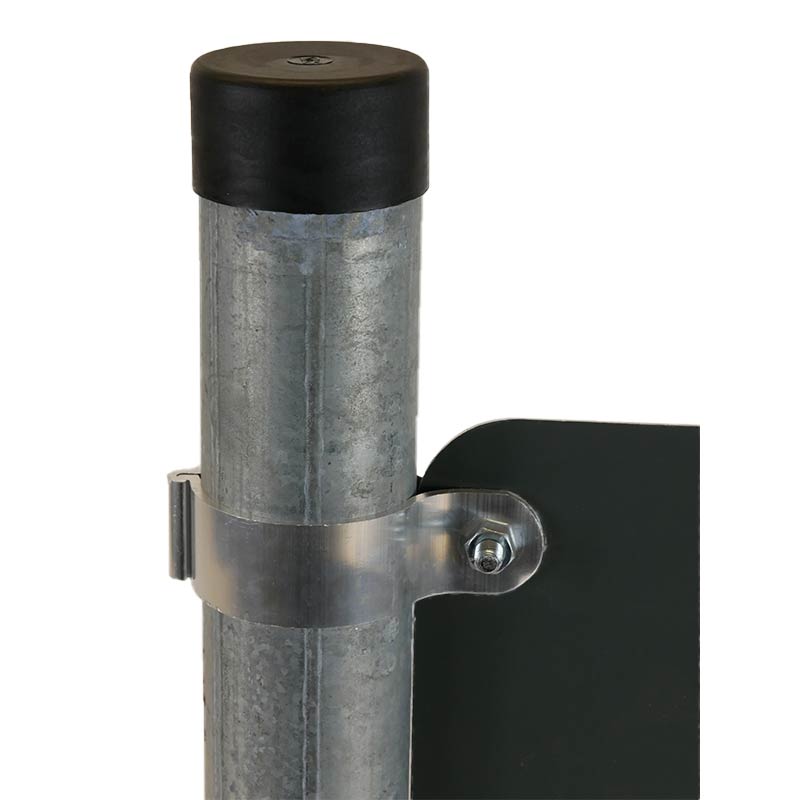 Nasenschelle Ø 60 und 76 mm für Flachschilder, seitliche Befestigung – Bild 8