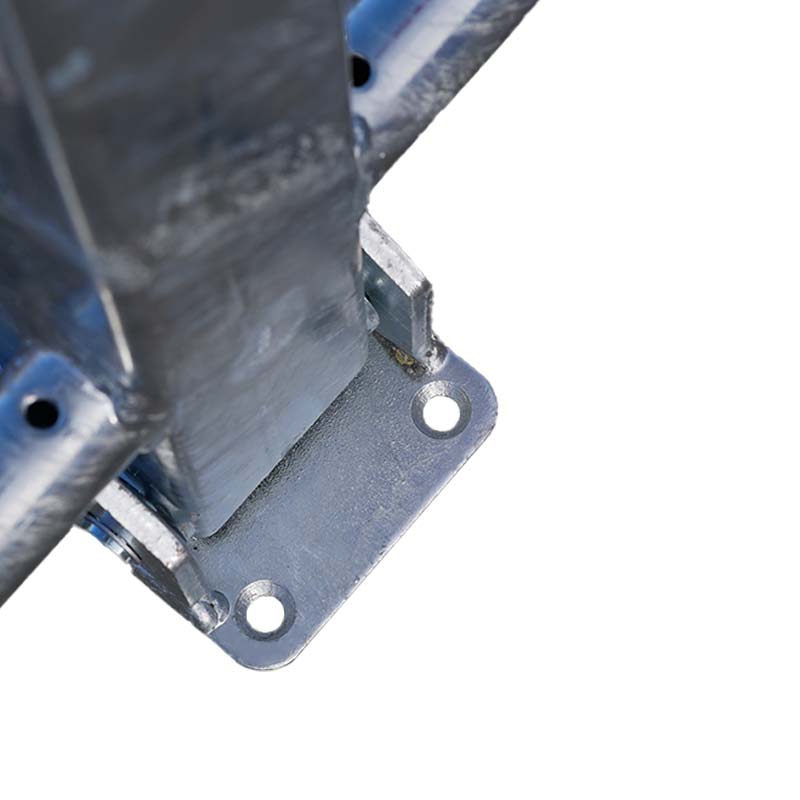 Parkplatzsperre umlegbar von Schake, Dreikant oder Profilzylinderschloss – Bild 6