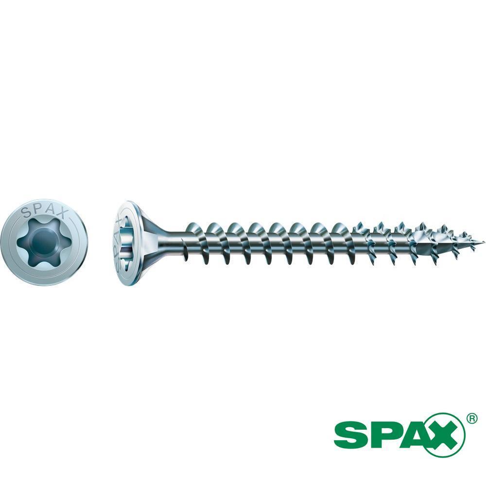 SPAX Schrauben verzinkt TORX TX-10 Senkkopf 3 x 20 mm 200 Stück